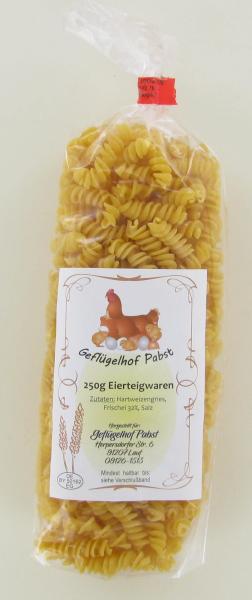 Bauernnudeln, Spirelli, Pabst, 250 g
